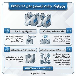 وی بلوک جفت اینسایز مدل 13-6896