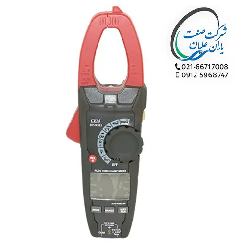 کلمپ آمپرمتر مدل DT-9381