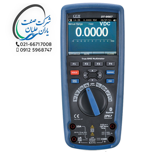 مولتی متر دیجیتال حرفه ای مدل DT-9987 CEM