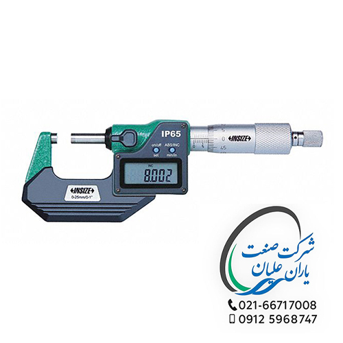 میکرومتر دیجیتال خارج سنج 25-0 اینسایز مدل 25A-3108