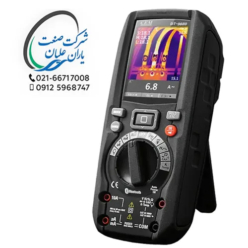 مولتی متر دیجیتال دارای دوربین حرارتی CEM مدل DT-9889