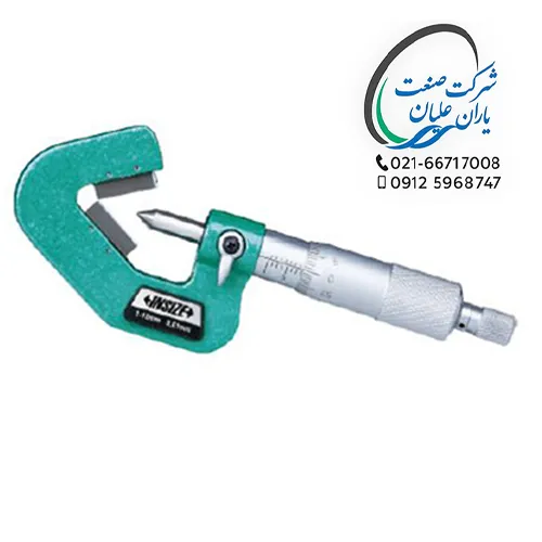 میکرومتر جناغی V شکل اینسایز خارج سنج 45-25 میلی متر مدل 455-3290