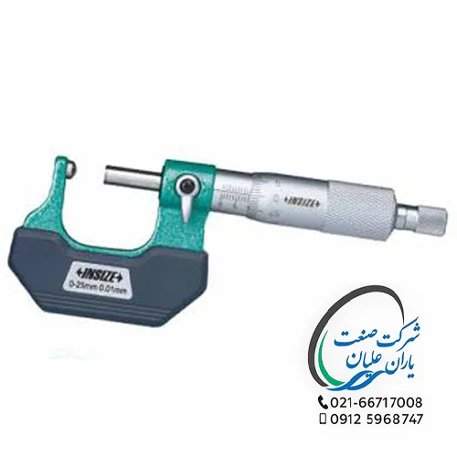 میکرومتر یک سر گرد اینسایز خارج سنج 25-0 مدل 3260-25SA