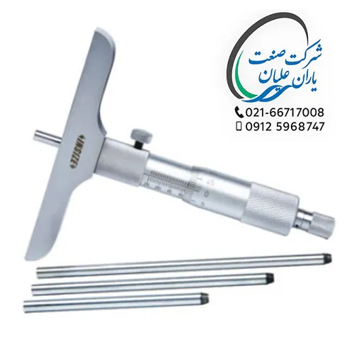 عمق سنج میله ای 25-0 میلی متر اینسایز مدل 3240-25