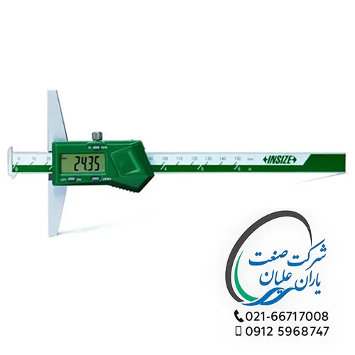 عمق سنج دیجیتال اینسایز دو لبه 200 میلیمتر مدل 200-1144