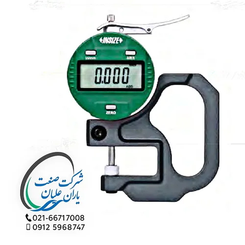 ضخامت سنج ورق دیجیتال اینسایز 10-0 میلی متر مدل 101-2871