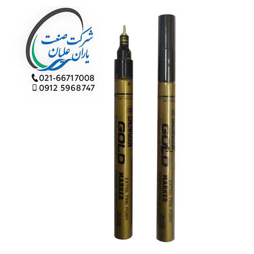 متال مارکر طلایی نوک فلزی اسنومن ژاپن
