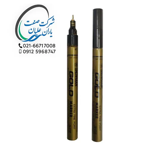 متال مارکر طلایی نوک فلزی اسنومن ژاپن