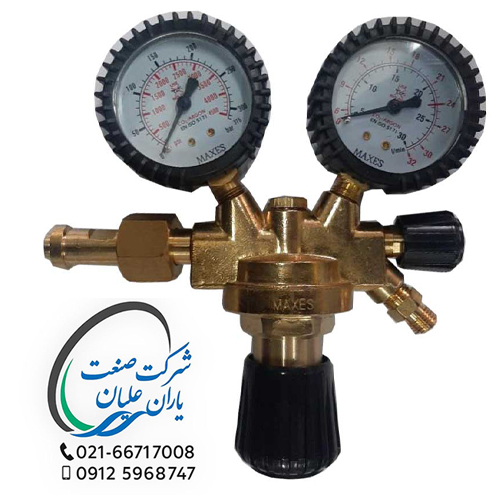 مانومتر دوگیج گاز CO2 طرح مکسی