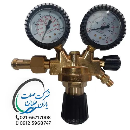 مانومتر دوگیج گاز CO2 طرح مکسی