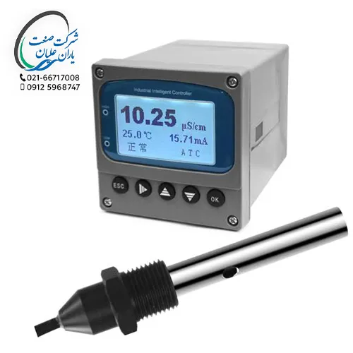 اندازه گیری هدایت الکتریکی آنلاین با دقت یکصدم مدل EC-6801