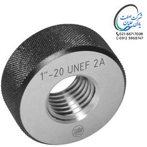 گیج های رینگی اینچی نرو تلرانس 2A سایز 20UNEF-7/8