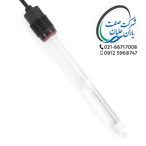 سنسور صنعتی اندازه گیری PH با الکترود شیشه ای مدل DX-100