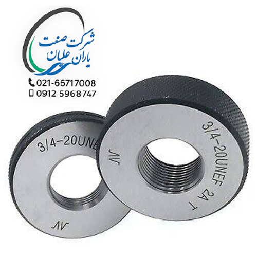 گیج های رینگی اینچی برو تلرانس 2A سایز 20UNEF-3/4