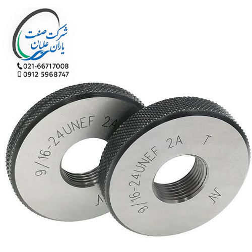 گیج های رینگی اینچی برو تلرانس 2A سایز 24UNEF-9/16
