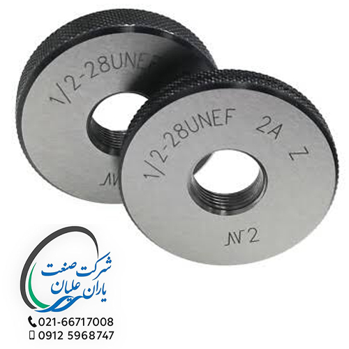 گیج های رینگی اینچی برو تلرانس 2A سایز 28UNEF-1/2