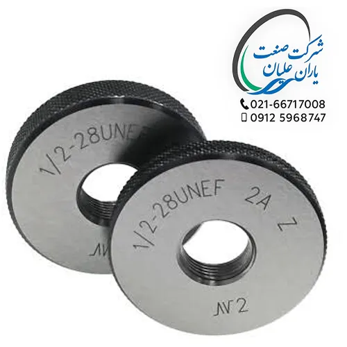 گیج های رینگی اینچی نرو تلرانس 2A سایز 28UNEF-1/2