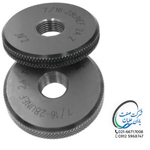 گیج های رینگی اینچی برو تلرانس 2A سایز 28UNEF-7/16