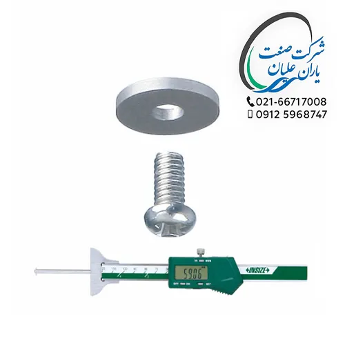 نوک دیسکی کولیس عمق‌سنج 0.7 میلی‌متر مدل 1148-P102 اینسایز (INSIZE)