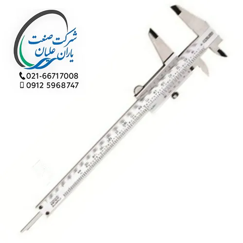 کولیس استنلس استیل " 1.128-0.05 سایز 300-0 آسیمتو