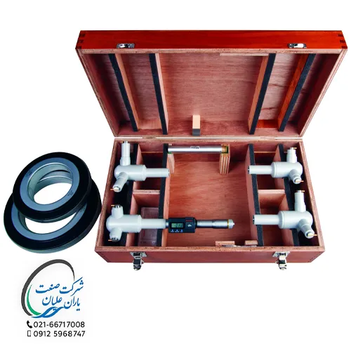 میکرومتر داخل‌سنج سه‌نقطه‌ای 100-200 مدل 468-975 میتوتویو
