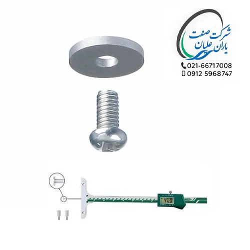 نوک دیسکی کولیس عمق‌سنج 0.5 میلی‌متر مدل 1148-P101 اینسایز (INSIZE)
