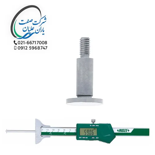 نوک دیسکی کولیس عمق‌سنج 1 میلی‌متر مدل 1148-P103 اینسایز (INSIZE)