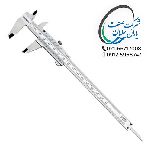 کولیس استنلس استیل " 1.128-0.05 سایز 200-0 آسیمتو
