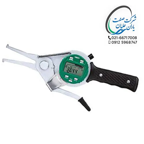 کولیس داخل سنج دیجیتال طول فک ۹۰ میلی‌متر مدل 2151-75 اینسایز (INSIZE)