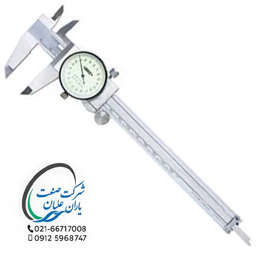 کولیس ساعتی ۱۰ سانت بدون غلتک مدل ۱۳۱۲-۱۰۰AW اینسایز(INSIZE)