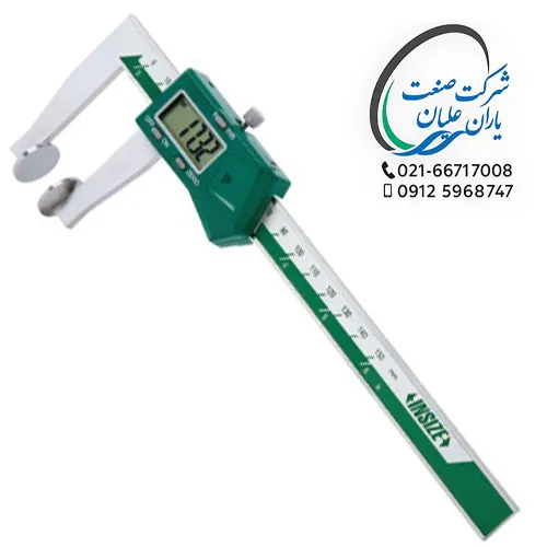 کولیس دیجیتال با سطوح دیسکی مدل ۱۵۳۳-۵۰۰ اینسایز (INSIZE)