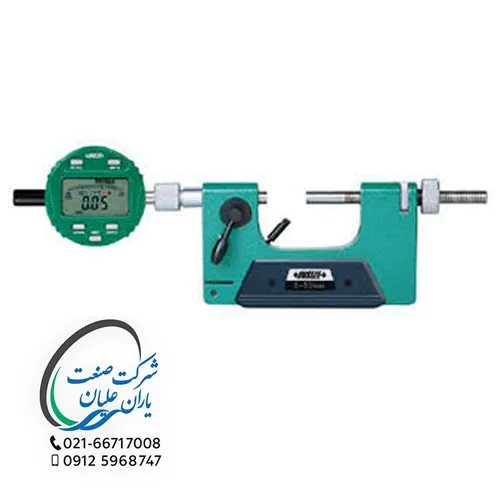 گیج فکی ساعتی ۵۰ تا ۱۰۰ میلی‌متر مدل 2184-100W اینسایز (INSIZE)