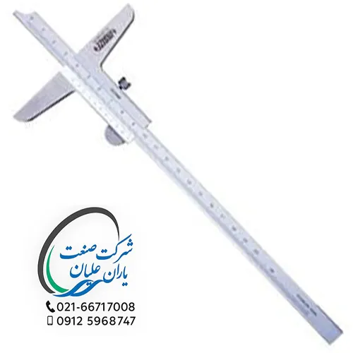 کولیس عمق‌سنج ورنیه ۲۰ سانت مدل ۱۲۴۰-۲۰۰ اینسایز(INSIZE)
