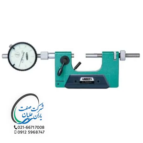 گیج فکی ساعتی ۱۰۰ تا ۱۵۰ میلی‌متر مدل 2184-150W اینسایز (INSIZE)