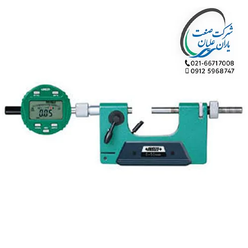 گیج فکی ساعتی ۱۵۰ تا ۲۰۰ میلی‌متر مدل 2184-200W اینسایز (INSIZE)