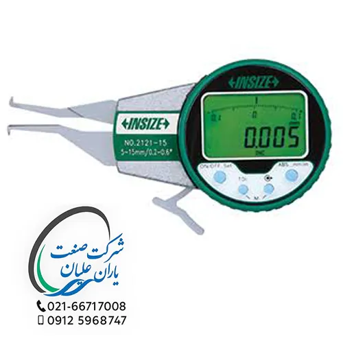 کولیس داخل‌سنج دیجیتال ۱۰ تا ۳۰ میلی‌متر مدل ۲۱۲۱-۳۱ اینسایز (INSIZE)