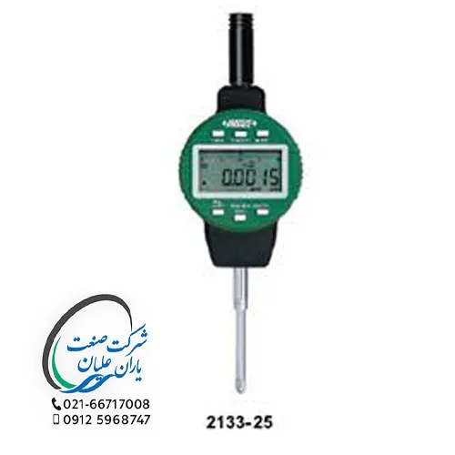 ساعت اندیکاتور دیجیتال دقیق ۲۵٫۴ میلی‌متر مدل۲۱۳۳-۲۵ اینسایز(INSIZE)