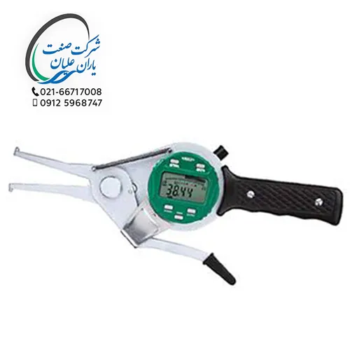 کولیس داخل سنج دیجیتال طول فک ۸۰ میلی‌متر مدل 2151-55 اینسایز (INSIZE)