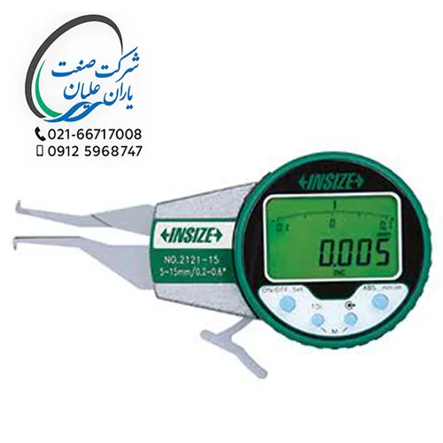 کولیس داخل‌سنج دیجیتال ۴۰ تا ۶۰ میلی‌متر مدل ۲۱۲۱-۶۱ اینسایز (INSIZE)