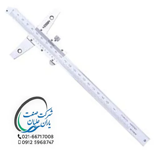 کولیس عمق‌سنج ورنیه ۱۰۰ سانت مدل ۱۲۴۷-۱۰۰۰ اینسایز(INSIZE)