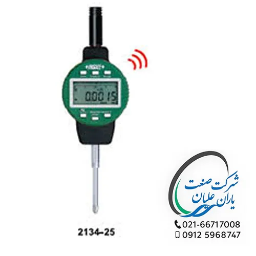 ساعت اندیکاتور دیجیتال بی‌سیم ۲۵٫۴ میلی‌متر ۲۱۳۴-۲۵ اینسایز(INSIZE)