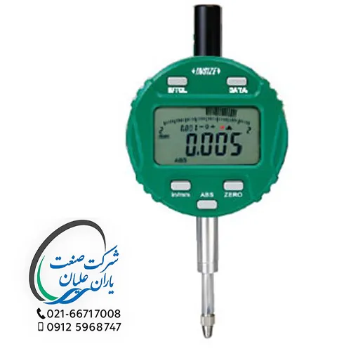 ساعت اندیکاتور دیجیتال ۲۵٫۴ میلی‌متر مدل 2138-25 اینسایز (INSIZE)