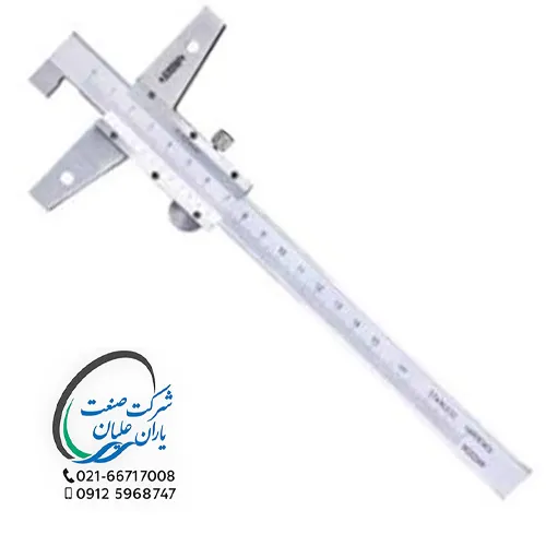 کولیس عمق‌سنج قلاب‌دار ورنیه ۳۰ سانت مدل ۱۲۴۸-۳۰۰۱ اینسایز(INSIZE)