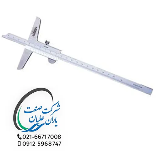 کولیس عمق‌سنج ورنیه ۳۰ سانت مدل ۱۲۴۹-۳۰۰ اینسایز(INSIZE)