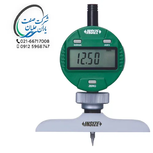 عمق‌سنج دیجیتال با پایه ۶۳×۱۷ میلی‌متر مدل 2141-301 اینسایز (INSIZE)