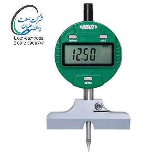 عمق‌سنج دیجیتال با پایه لبه چاقویی ۶۰ درجه 2143-101 اینسایز(INSIZE)