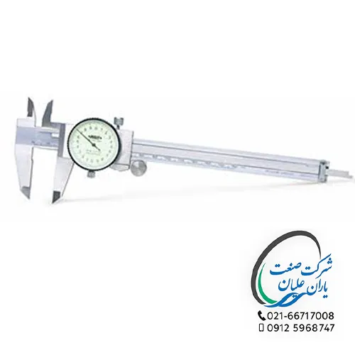 کولیس ساعتی ۱۵ سانت بدون غلتک شست ۱۳۱۱-۱۵۰AW اینسایز(INSIZE)