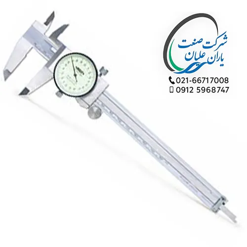 کولیس ساعتی ۲۰ سانت بدون غلتک مدل ۱۳۱۱-۲۰۰AW اینسایز(INSIZE)