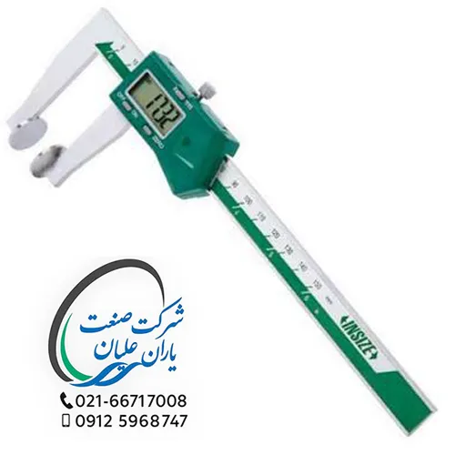 کولیس دیجیتال با سطوح دیسکی مدل ۱۵۳۳-۱۵۰ اینسایز (INSIZE)