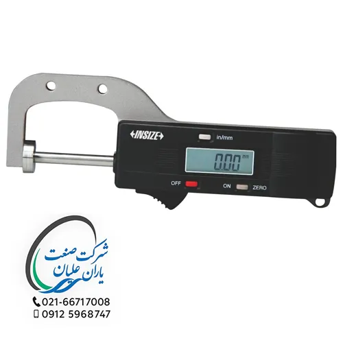 گیج فکی دیجیتال ۲۵ میلی‌متر مدل 2167-25 اینسایز (INSIZE)